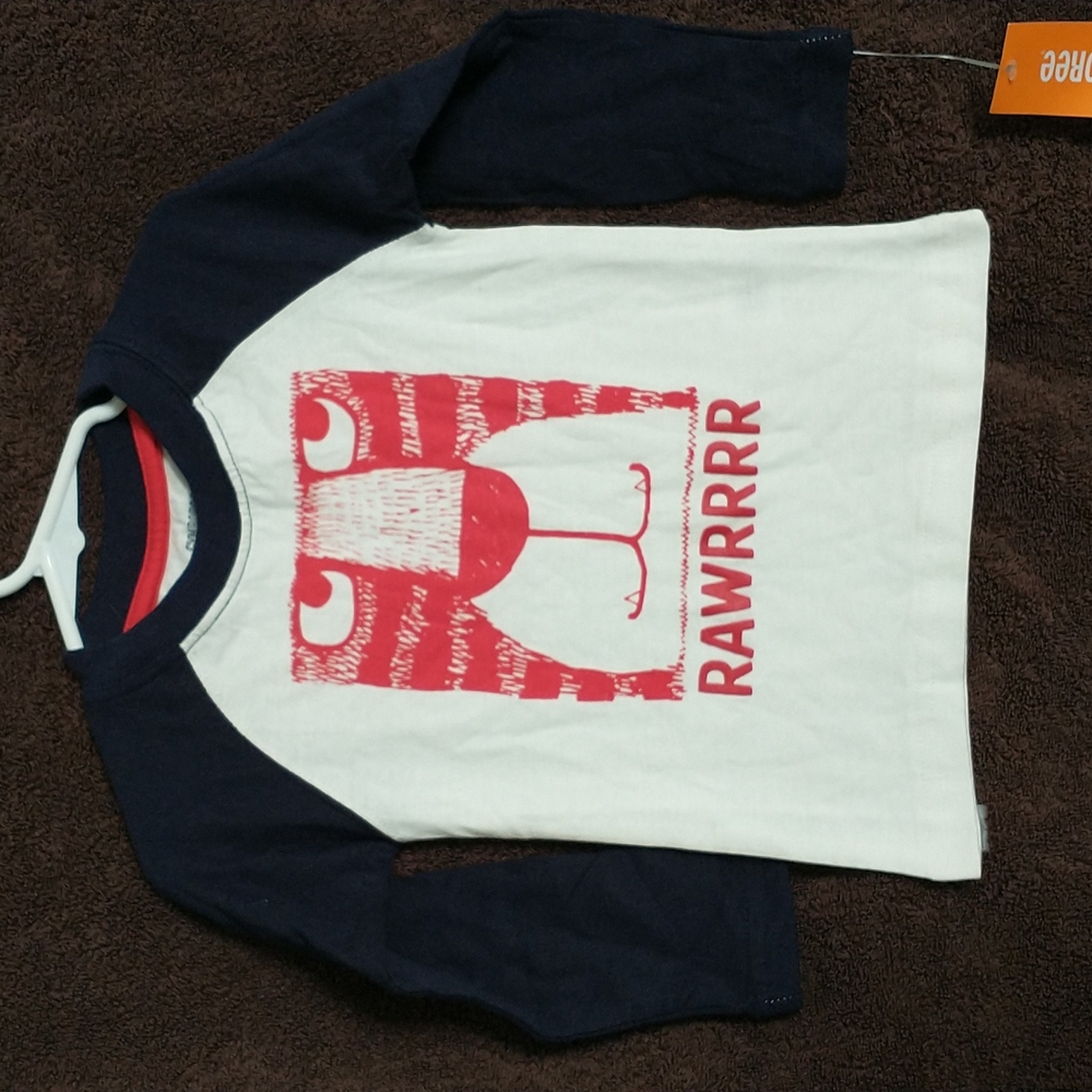 NWT Gymboree Boys Long Sleeve shirt 18-24 months